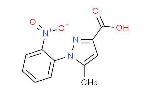 CAS No. 103856-74-2, 5-Methyl-1-(2-nitrophenyl)-1H-pyrazole-3-carboxylic acid