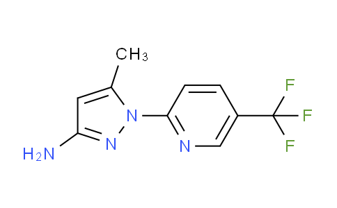 CAS No. 1171925-31-7, 5-Methyl-1-(5-(trifluoromethyl)pyridin-2-yl)-1H-pyrazol-3-amine