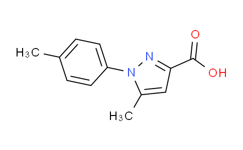 CAS No. 835-60-9, 5-Methyl-1-(p-tolyl)-1H-pyrazole-3-carboxylic acid