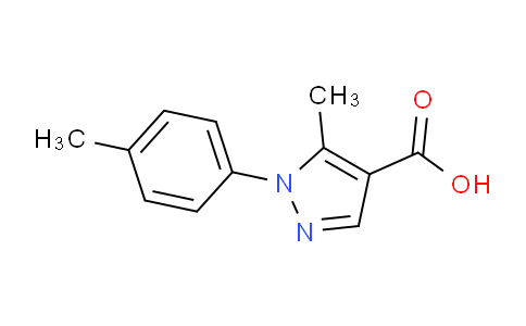 CAS No. 288251-47-8, 5-Methyl-1-(p-tolyl)-1H-pyrazole-4-carboxylic acid