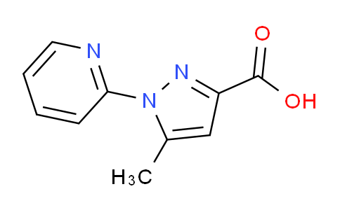 CAS No. 340720-08-3, 5-Methyl-1-(pyridin-2-yl)-1H-pyrazole-3-carboxylic acid