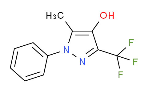 CAS No. 119868-25-6, 5-Methyl-1-phenyl-3-(trifluoromethyl)-1H-pyrazol-4-ol