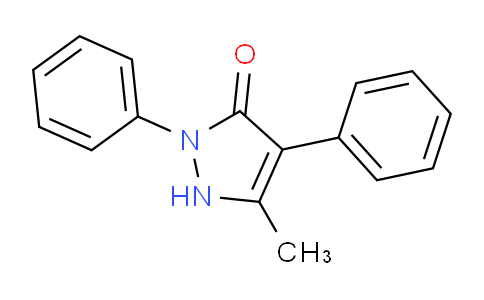 CAS No. 79481-69-9, 5-Methyl-2,4-diphenyl-1H-pyrazol-3(2H)-one