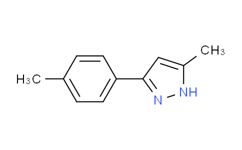 CAS No. 90861-52-2, 5-Methyl-3-(p-tolyl)-1H-pyrazole