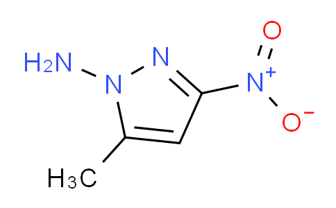 CAS No. 151588-03-3, 5-Methyl-3-nitro-1H-pyrazol-1-amine