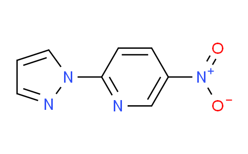 CAS No. 76228-53-0, 5-Nitro-2-(1H-pyrazol-1-yl)pyridine
