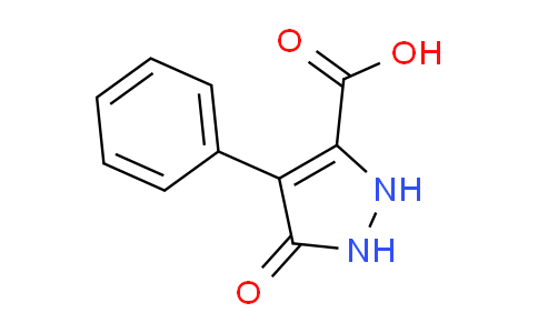 CAS No. 1144488-84-5, 5-Oxo-4-phenyl-2,5-dihydro-1H-pyrazole-3-carboxylic acid
