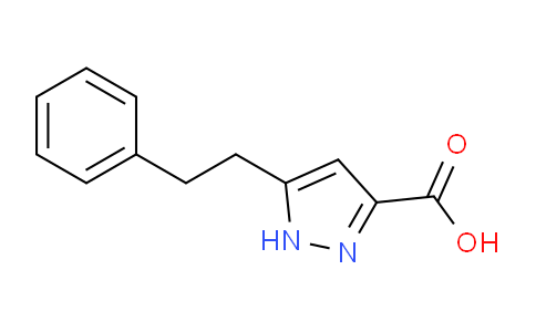 CAS No. 595610-56-3, 5-Phenethyl-1H-pyrazole-3-carboxylic acid