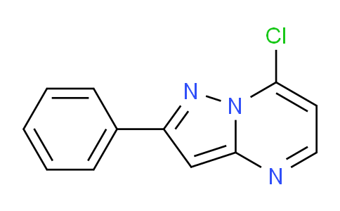CAS No. 77493-88-0, 7-Chloro-2-phenylpyrazolo[1,5-a]pyrimidine