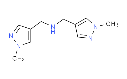 CAS No. 1006446-08-7, Bis((1-methyl-1H-pyrazol-4-yl)methyl)amine