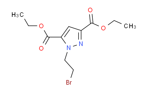 MC649227 | 131727-29-2 | Diethyl 1-(2-bromoethyl)-1H-pyrazole-3,5-dicarboxylate