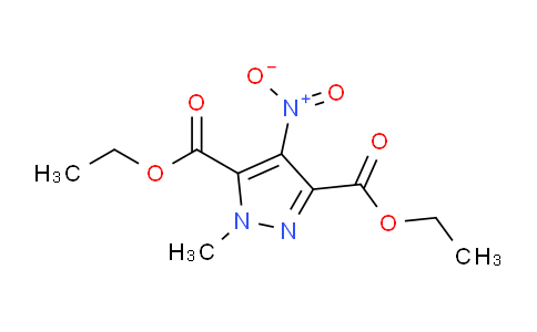 CAS No. 1002535-10-5, Diethyl 1-methyl-4-nitro-1H-pyrazole-3,5-dicarboxylate