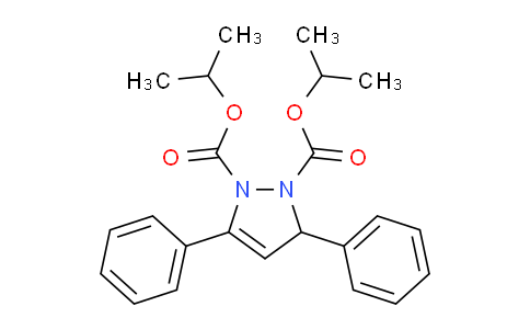 CAS No. 936949-04-1, Diisopropyl 3,5-diphenyl-1H-pyrazole-1,2(3H)-dicarboxylate
