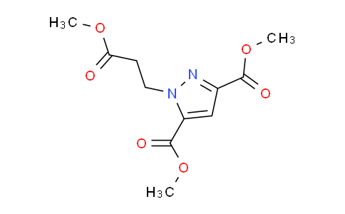 CAS No. 1707562-60-4, Dimethyl 1-(3-methoxy-3-oxopropyl)-1H-pyrazole-3,5-dicarboxylate
