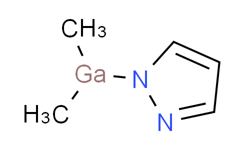 CAS No. 79422-25-6, Dimethyl(1H-pyrazol-1-yl)gallium