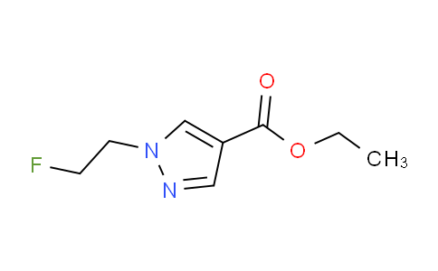 CAS No. 1401727-17-0, Ethyl 1-(2-fluoroethyl)-1H-pyrazole-4-carboxylate