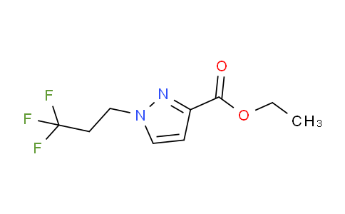 CAS No. 1956327-18-6, Ethyl 1-(3,3,3-trifluoropropyl)-1H-pyrazole-3-carboxylate