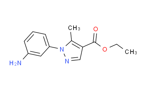 CAS No. 209540-02-3, Ethyl 1-(3-aminophenyl)-5-methyl-1H-pyrazole-4-carboxylate