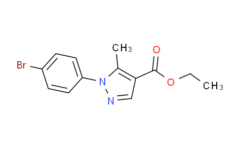 CAS No. 187998-45-4, Ethyl 1-(4-bromophenyl)-5-methyl-1H-pyrazole-4-carboxylate