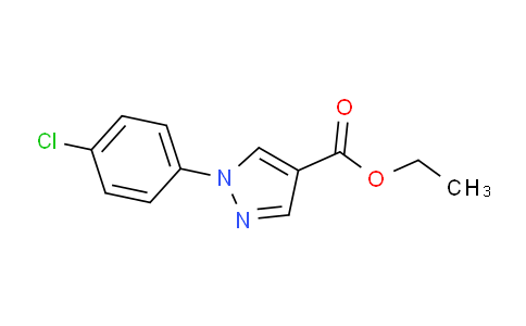 CAS No. 110821-33-5, Ethyl 1-(4-chlorophenyl)-1H-pyrazole-4-carboxylate