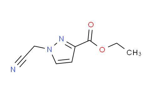 CAS No. 1217863-08-5, Ethyl 1-(cyanomethyl)-1H-pyrazole-3-carboxylate