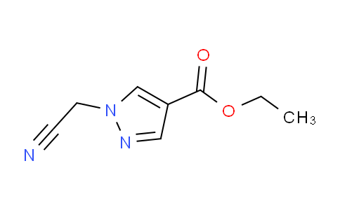 CAS No. 1190234-56-0, Ethyl 1-(cyanomethyl)-1H-pyrazole-4-carboxylate