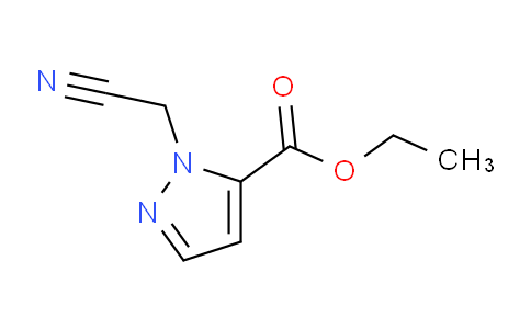 CAS No. 1217862-66-2, Ethyl 1-(cyanomethyl)-1H-pyrazole-5-carboxylate