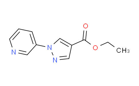 CAS No. 741717-60-2, Ethyl 1-(pyridin-3-yl)-1H-pyrazole-4-carboxylate