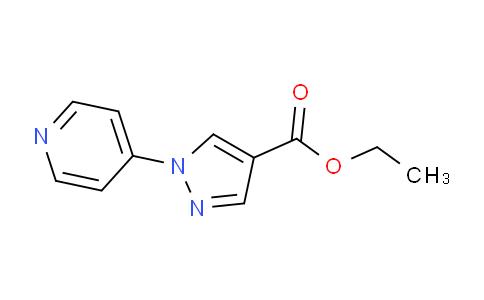 CAS No. 1014631-92-5, Ethyl 1-(pyridin-4-yl)-1H-pyrazole-4-carboxylate