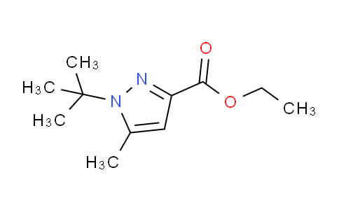 CAS No. 519056-54-3, Ethyl 1-(tert-butyl)-5-methyl-1H-pyrazole-3-carboxylate