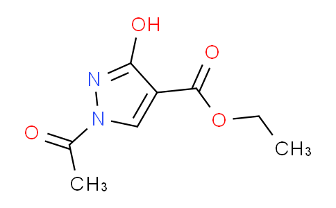 CAS No. 478968-45-5, Ethyl 1-acetyl-3-hydroxy-1H-pyrazole-4-carboxylate