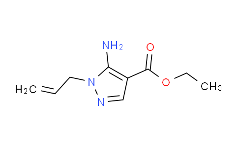 CAS No. 1041682-38-5, Ethyl 1-allyl-5-amino-1H-pyrazole-4-carboxylate