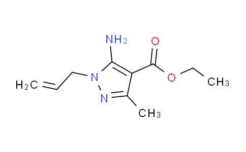 CAS No. 882532-26-5, Ethyl 1-allyl-5-amino-3-methyl-1H-pyrazole-4-carboxylate