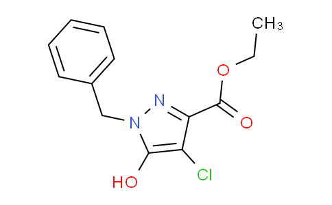 CAS No. 1774901-40-4, Ethyl 1-benzyl-4-chloro-5-hydroxy-1H-pyrazole-3-carboxylate