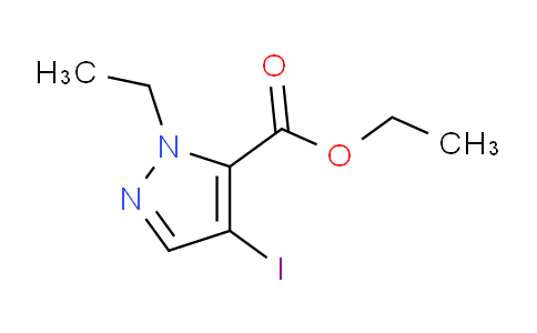 CAS No. 1354704-72-5, Ethyl 1-ethyl-4-iodo-1H-pyrazole-5-carboxylate