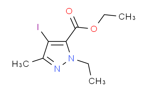 CAS No. 1354703-74-4, Ethyl 1-ethyl-4-iodo-3-methyl-1H-pyrazole-5-carboxylate
