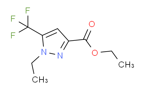 CAS No. 1006319-33-0, Ethyl 1-ethyl-5-(trifluoromethyl)-1H-pyrazole-3-carboxylate
