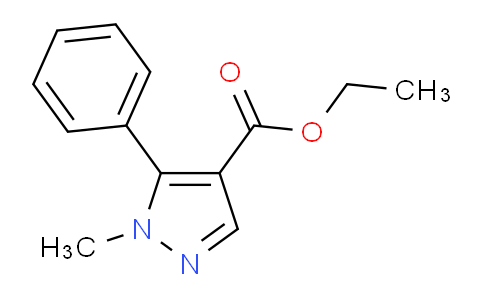 CAS No. 116344-32-2, Ethyl 1-methyl-5-phenyl-1H-pyrazole-4-carboxylate