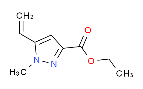 CAS No. 1804160-45-9, Ethyl 1-methyl-5-vinyl-1H-pyrazole-3-carboxylate