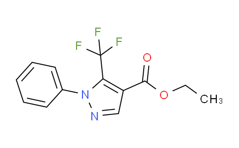 CAS No. 112055-34-2, Ethyl 1-phenyl-5-(trifluoromethyl)-1H-pyrazole-4-carboxylate