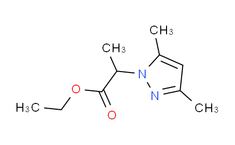 CAS No. 500335-74-0, Ethyl 2-(3,5-dimethyl-1H-pyrazol-1-yl)propanoate