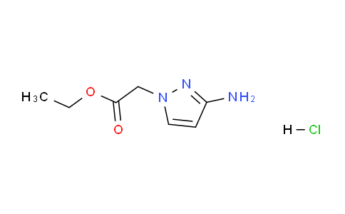 CAS No. 1042152-58-8, Ethyl 2-(3-amino-1H-pyrazol-1-yl)acetate hydrochloride