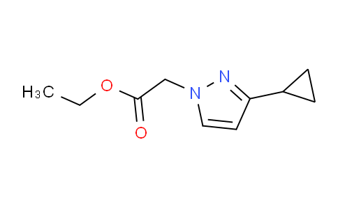 CAS No. 1172946-56-3, Ethyl 2-(3-cyclopropyl-1H-pyrazol-1-yl)acetate
