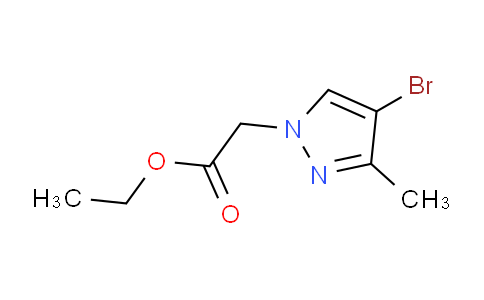 CAS No. 512810-17-2, Ethyl 2-(4-bromo-3-methyl-1H-pyrazol-1-yl)acetate