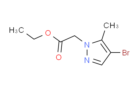 CAS No. 512809-13-1, Ethyl 2-(4-bromo-5-methyl-1H-pyrazol-1-yl)acetate