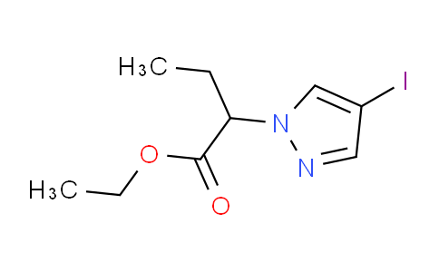 CAS No. 1339189-40-0, Ethyl 2-(4-iodo-1H-pyrazol-1-yl)butanoate