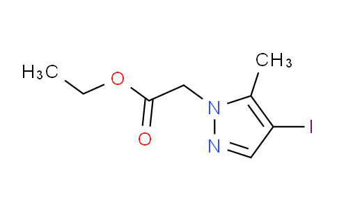 CAS No. 1354705-37-5, Ethyl 2-(4-iodo-5-methyl-1H-pyrazol-1-yl)acetate
