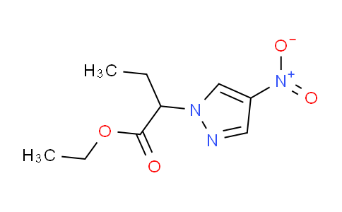 CAS No. 1005668-54-1, Ethyl 2-(4-nitro-1H-pyrazol-1-yl)butanoate