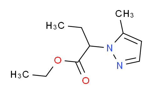 CAS No. 1170003-86-7, Ethyl 2-(5-methyl-1H-pyrazol-1-yl)butanoate