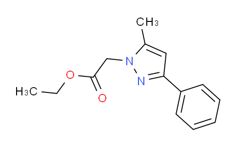 CAS No. 1559061-13-0, Ethyl 2-(5-methyl-3-phenyl-1H-pyrazol-1-yl)acetate